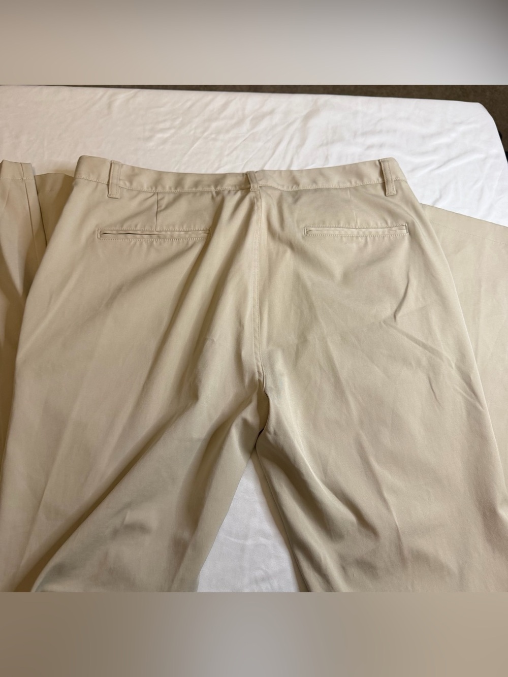 Daniel Cremieux Signature Collection Tan Dress Pants 36x34 Stretch - Picture 3 of 5